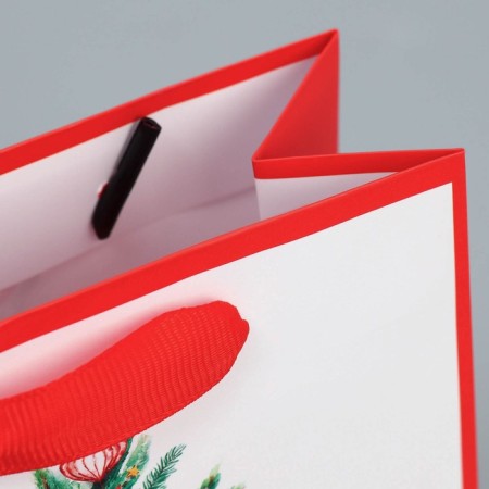 Laminated vertical "Christmas tree", s 12 x 15 x 5.5 cm, New Year-6