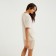 Women's T-shirt Minaku Oversize Fit: color beige melange, river 54