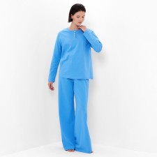 Women's pajamas (jumper, trousers) minku: Home Collection Blue color, rr 54