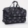 Road bag on wheels, a lightning department with an increase, an external pocket, a long belt, the color is gray