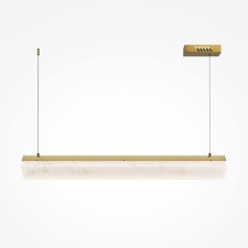 Suspension lamp Maytoni Mod250PL-L36BS3K, LED, 35W, 100x8.5x316.2 cm, 2400lm, brass color