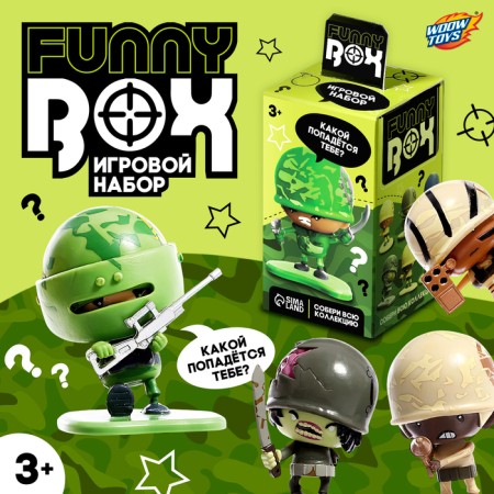 Game set Funny Box "Military", color mix