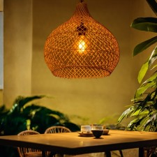 Ceiling Lamp from Rotan 