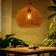 Ceiling Lamp from Rotan "Yogi", 1 × 120 W, E27, 40 × 40 × 40 cm