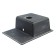 Kitchen is a kitchen from Zett Lab stone. 150/Q4, 575x470x177 mm, matte, black
