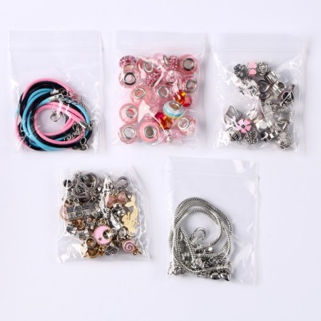 Set for creating children's jewelry in the box "Pink tenderness"-5