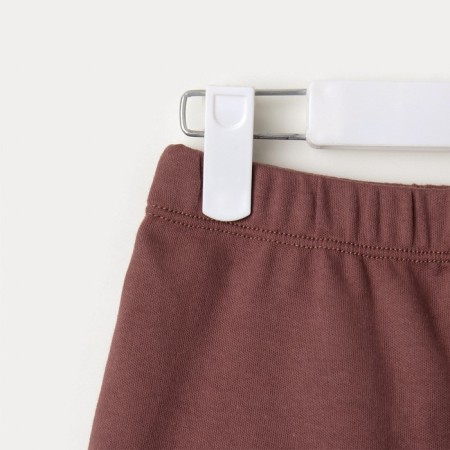 Kidsa (sweatshirt, shorts) minku, brown color, height 122 cm-9