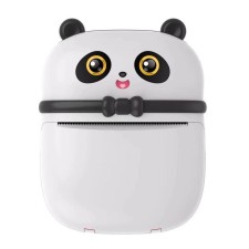 Panda LPR-20 mini-printer, Micro-USB cable. Panda is black and white.