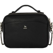 Bag Cross-Bodi with Mumi zipper, black color