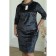 Women's dress, size 52, gray color