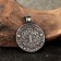 Slavic amulet "Valkyrie", 9 g, 30x24 mm