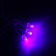 Garland “Curtain” 2 x 1.5 m, IP20, transparent thread, 360 LED, purple glow, 8 modes, 220 V