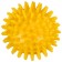 Massage ALYTOP "Hedgehog", D = 8 cm, 55 g, yellow color