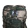 Tourist backpack, TAIF, 80 liters, cord department, 2 outer pockets, green color/camouflage