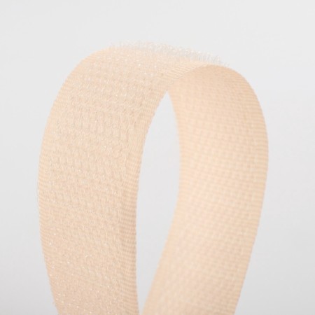 Velcro, 20 mm × 25 ± 1 m, beige color-7