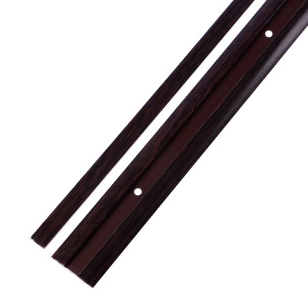 Threshold with an mounting channel 36mm 0.9m ideal, chestnut-1