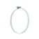 Chervyeric zein clamp, end-to-end carriage, diameter 118-140 mm, width 12.7 mm, galvanized