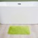 Fluffing shaft rug, 40 × 60 cm, green color