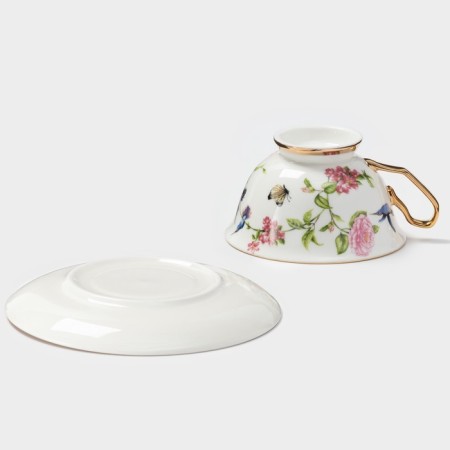 Tea pair Wingflora, 200 ml, 15 × 6 cm, ceramics-4