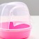 Toilet for rodents Figure "Piggon", 13 x 10 x 10 cm, pink