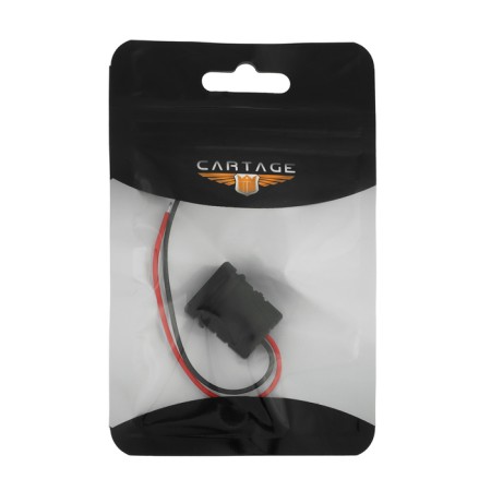 USB connector with a wire 10 cm, 2 pin, 2.1 a, 5 V, black-4