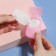 Leaf soap, in plates, 18 (± 2) pcs, in case, pink color