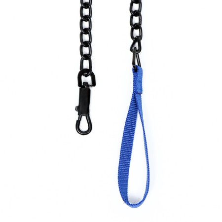 Metal leash, 120 cm x 4 mm, black-2