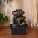 Fountain "Stone Waterfall" 16x13x22 cm (with backlight, without ball)