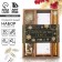 Gift New Year's Set of Chancellery in the box "New Year's Post"