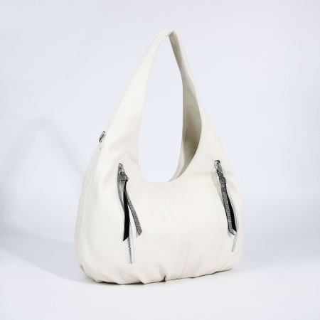 Load bag with lightning, 3 outer pockets, white color-2