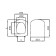 Roca Dama Senso bowl, fast -open, duroplast, zru9000040