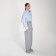 Female bag over the shoulder Textura, medium size, white color