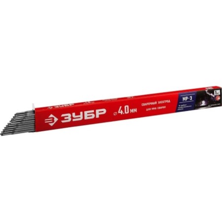 Electrodes welding bison MP-3 40011-4.0, with routine coating, D = 4 x 450 mm, 1 kg