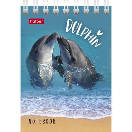 Notepad A7, 40 sheets on the crest "Underwater World", cover Cross Cardboard-1