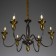 Annie chandelier 6x40W E14 Brass 69x69x44 cm Bayerlux