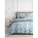 Delphinium bed linen duet, size 240x214 cm, 143x215 cm - 2 pcs, 70x70 cm - 2 pcs