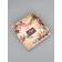Cookie box, confectionery packaging, "shine", 18 x 18 x 3 cm