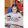 Coloring with stickers "kitten", 16 p.