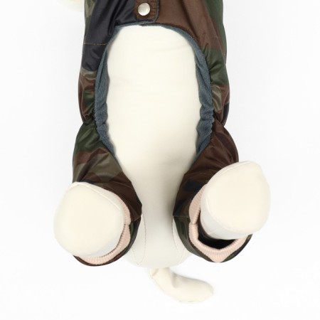Zimovye jumpsuit for animals “Camouflage”, L (DS 28-30, Osh 32, OG 36-40 cm), mix-6