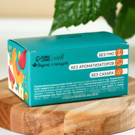Fruit pastille, without sugar, 200 g.-3