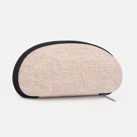 Lightning glass case, beige color-1