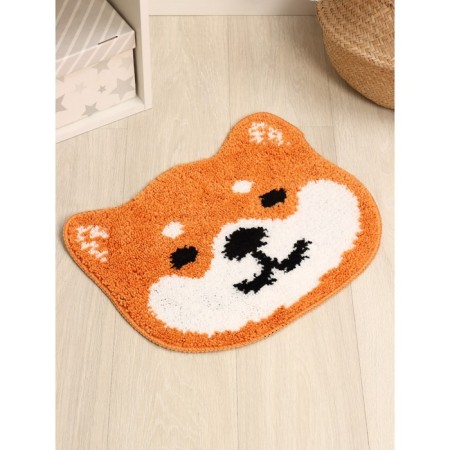 Corgi Dolyana Rug for House, 50 × 40 cm, Orange color-3