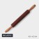 Rnocking rolling pin Magistro, tree, 43 × 4 cm, working part 23 cm, with curly handles