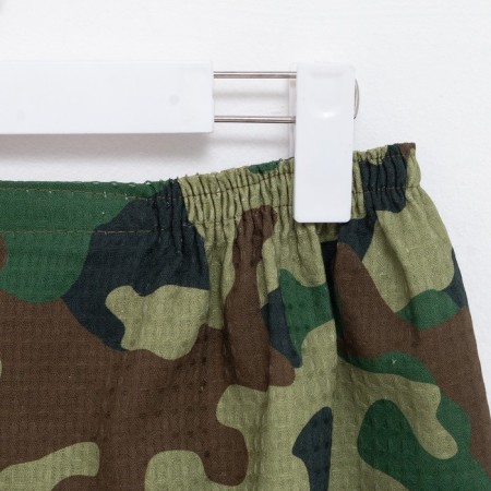 A towel for the bath "Camouflage" men's kilt 80x150 cm, 100 % HL, waffle canvas-4