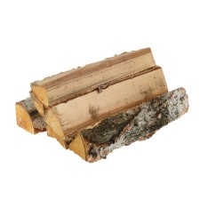 Firewood birch, chopped, 40 cm, in a grid