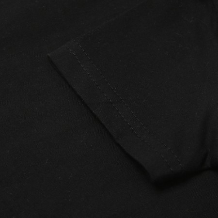 T -shirt for a boy, black color, height 128 cm-2