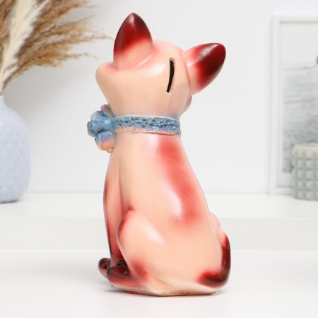 Копилка "Кошечка Сима" 26х15см, коричневая-2