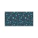 Basket for storing things "Snowflakes on a blue background", size 35x50 cm