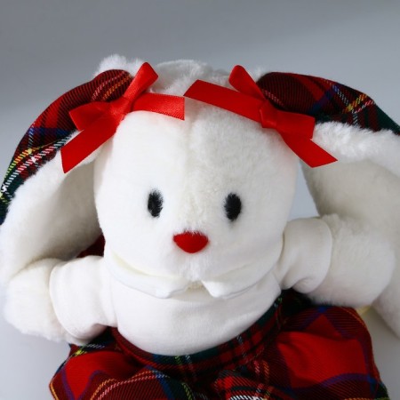 Soft toy Bunny "LI Schoolgirl", hare-6