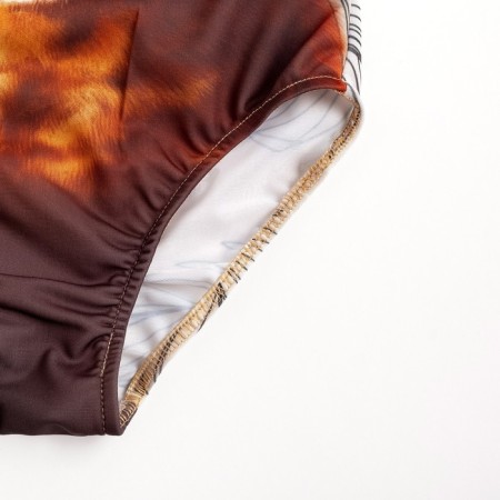 Children's swimsuit KAFTAN "Tigerok", height 98-104 (30), beige-9